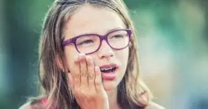 Orthodontic brace pain