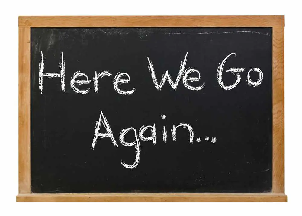 HereWeGoAgainWrittenInWhiteChalkOnA - Kevin O'Brien's Orthodontic Blog LightForce