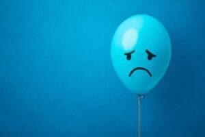 Stock,Photo,Of,A,Blue,Balloon,On,A,Blue,Background - Kevin O'Brien's Orthodontic Blog crowding