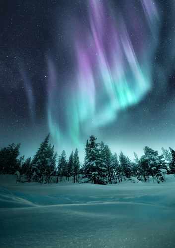 TheAuroraNorthernLightsFlickerInTheWinterNightSky - Kevin O'Brien's Orthodontic Blog expansion
